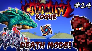 Leviathan amp Astrum Aureus DEATH MODE Terraria Calamity 145 Lets Play 14  Rogue Playthrough [upl. by Alina]