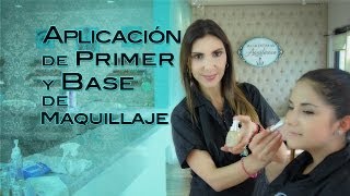 Diplomado Básico Cómo aplicar Primer y Base de Maquillaje Lección 3  Academia Anastassia [upl. by Yrocej835]