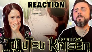 THIS IS TOO MUCH 💔  Couple First Time Watching Jujutsu Kaisen  S2 E18 [upl. by Weinstock]