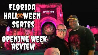 2024 Opening week HHN Orlando full review staying on International Drive [upl. by Intirb]