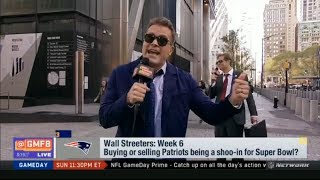 Kyle Brandt on Wall Streeters Week 6 Buying or selling Patriots being a shooin for Super Bowl [upl. by Reginauld]