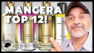 TOP 12 MANCERA FRAGRANCES  Favorite Mancera Perfumes Ranked  My Twisted Lily Sample Kit [upl. by Siugram300]