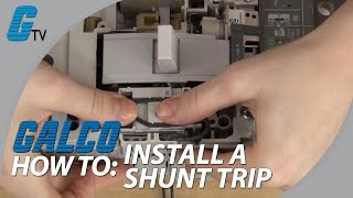 Installing a Shunt Trip in ABB TMAX Enclosed Circuit Breaker [upl. by Nathalie72]