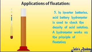 use of Hydrometer and lactometer Application of floatation class 8th icse physics jatinacademy [upl. by Pero]