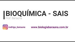 SAIS MINERAIS  COMPOSTOS INORGÂNICOS  BIOQUÍMICA  Porf Baraúna [upl. by Stromberg]