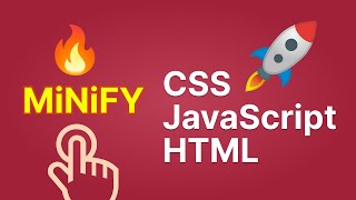 Minify CSS JavaScript HTML easily right from Code Editor [upl. by Yecies190]