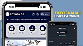 Toyoto Gr Mall  Latest Usdt Earning Platform  Binance Free Usdt  Free Usdt Earning [upl. by Elletnuahc23]