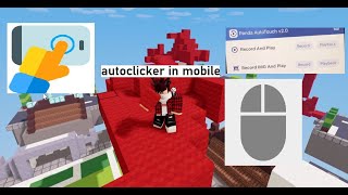 Roblox added a way to use AutoClicker in Mobile Insane [upl. by Wilek]