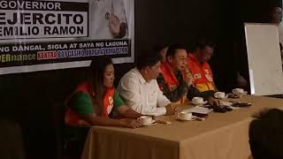 ER Ejercito Press Conference Part 4 [upl. by Laehcor]