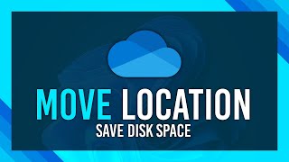 Move OneDrive Folder to another drive  Save Disk Space [upl. by Suoirrad]