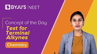 Test for Terminal Alkynes  CHEMISTRY  NEET  Concept of the Day  Nitika Maam [upl. by Akiram]