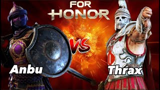 For Honor Anbu vs Thrax Battle of the Tiktokers Thrax being best Editor on tiktok [upl. by Drehcir]