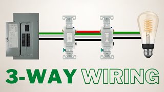 How to Wire a 3Way Switch  WirebyWire Diagrams for 3 Common Scenarios [upl. by Trutko532]