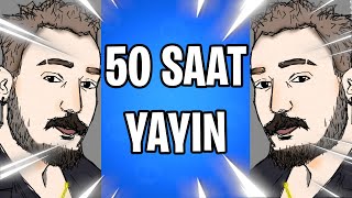 50 SAAT YAYIN KİMLER DAYANA BİLİR  😎 [upl. by Mariand]