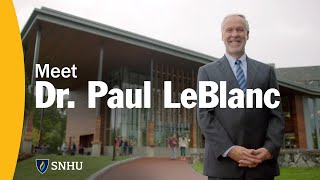 Meet Paul LeBlanc First Generation College Student SNHU President [upl. by Acinorev]