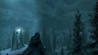 Skyrim  Near The Statue To Meridia Ambient amp Calming MusicSounds [upl. by Faunia]