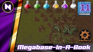 Expanding Into New Territory  11  Factorio MegabaseInABook Lets Play [upl. by Ecnedac]