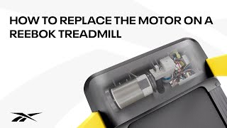 How to Replace the Motor on a Reebok Treadmill [upl. by Baggs978]