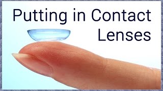 How to Insert Soft Contact Lenses [upl. by Aihn612]