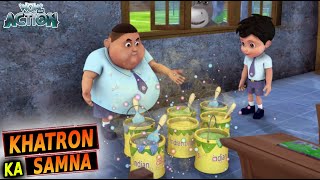 Vir The Robot Boy  Khatron Ka Samna  90  Hindi Cartoons For Kids  WowKidz Action animation [upl. by Arlene]