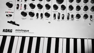 Korg Minilogue  Playing The Presets  Pt 1 [upl. by Remliw871]