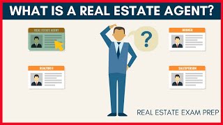 What is a real estate agent The difference between real estate salespersons brokers amp Realtors [upl. by Bryanty]