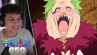 BARTOLOMEO IS A FAN  One Piece Episode 650 Reaction [upl. by Dasa]