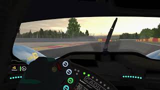 iRacing Onboard Lap Cadillac VSeriesR at SpaFrancorchamps 24S4 IMSA [upl. by Lazare]