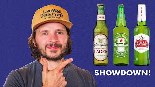 Heineken vs Stella vs Yuengling  Green Bottle Showdown [upl. by Damal]