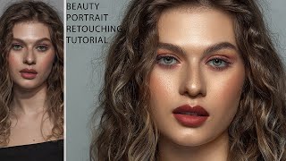 portrait Retouching photoshop tutorial [upl. by Garik]