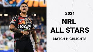 NRL AllStars 2021  Match Highlights  NRL [upl. by Thais220]