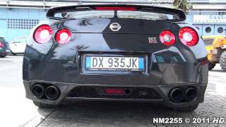 Nissan GTR R35 with Supersprint Exhaust Sound [upl. by Barnard]