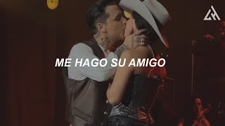 Christian Nodal  El Karma Letra [upl. by Rafaello]