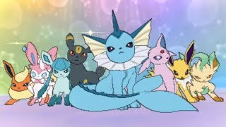 ALL Eeveelution cries slowed down Yikes [upl. by Lacym183]