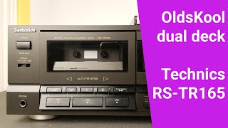 Teardown of old school cassette deck Technics RSTR165 [upl. by Riana]