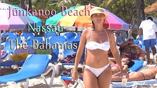 Junkanoo public beach Nassau the Bahamas [upl. by Tillinger]