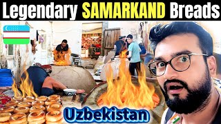 Legendary SAMARKAND Breads  How to bake bread  Uzbek cuisine [upl. by Kcirddet302]