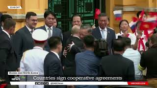 Russia North Korea sign strategic partnership pact [upl. by Alyakam102]