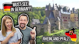 Top 5 MUST SEES in RheinlandPfalz Germany 🇩🇪 Castles  Weinstrasse  Breathtaking Nature [upl. by Annazor216]