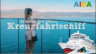 Urlaub machen und dabei Geld verdienen  Arbeiten auf einem Kreuzfahrtschiff [upl. by Hairahs]