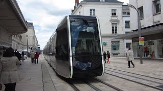 Tours Alstom Citadis 402  Rue Nationale essais [upl. by Lilhak]