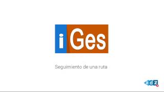 iGes Aplicación preventa y autoventa Seguimiento de una ruta [upl. by Marti]