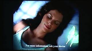 CMGUS VCR CLASSIC COMMERCIALS 2007 LUNESTA NIGHT SLEEP MEDICINE REFRESHED RECHARGED MORNING [upl. by Ayana]