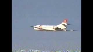 Caravelle at Zurich 1994 takeoff [upl. by Brena]