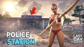 BEGINNER UNLOCKS POLICE STATION  NOOB TO PRO 4  F2P SERIES  Last Day on Earth Survival [upl. by Atnahsal]