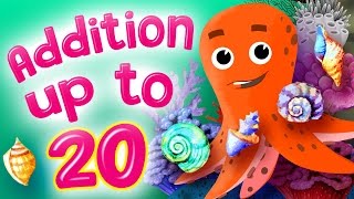 Addition up to 20  Math for Kindergarten amp 1st Grade  Kids Academy [upl. by Yul]