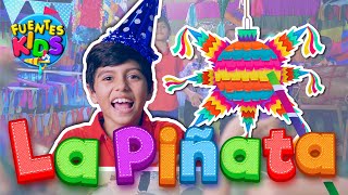 La Piñata Rompe La Piñata  Los Pico Pico  Video Oficial Fuentes Kids [upl. by Aihseuqal]