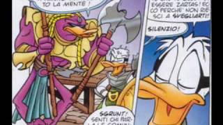 PKPaperinikDonald Duck vs Gorthan [upl. by Merkle167]