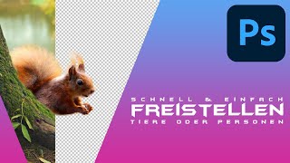 Freistellen und Hintergrund austauschen  PHOTOSHOP  Tutorial Deusch Anfänger Guide [upl. by Arriek389]