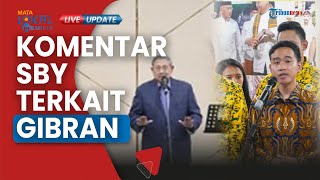 SBY Turut Berkomentar soal Gibran Rakabuming Raka Diusung Golkar Jadi Bacapres Prabowo Subianto [upl. by Lefton]